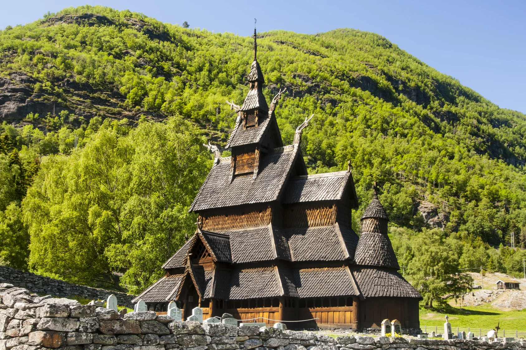 Kościół klepkowy w Borgund