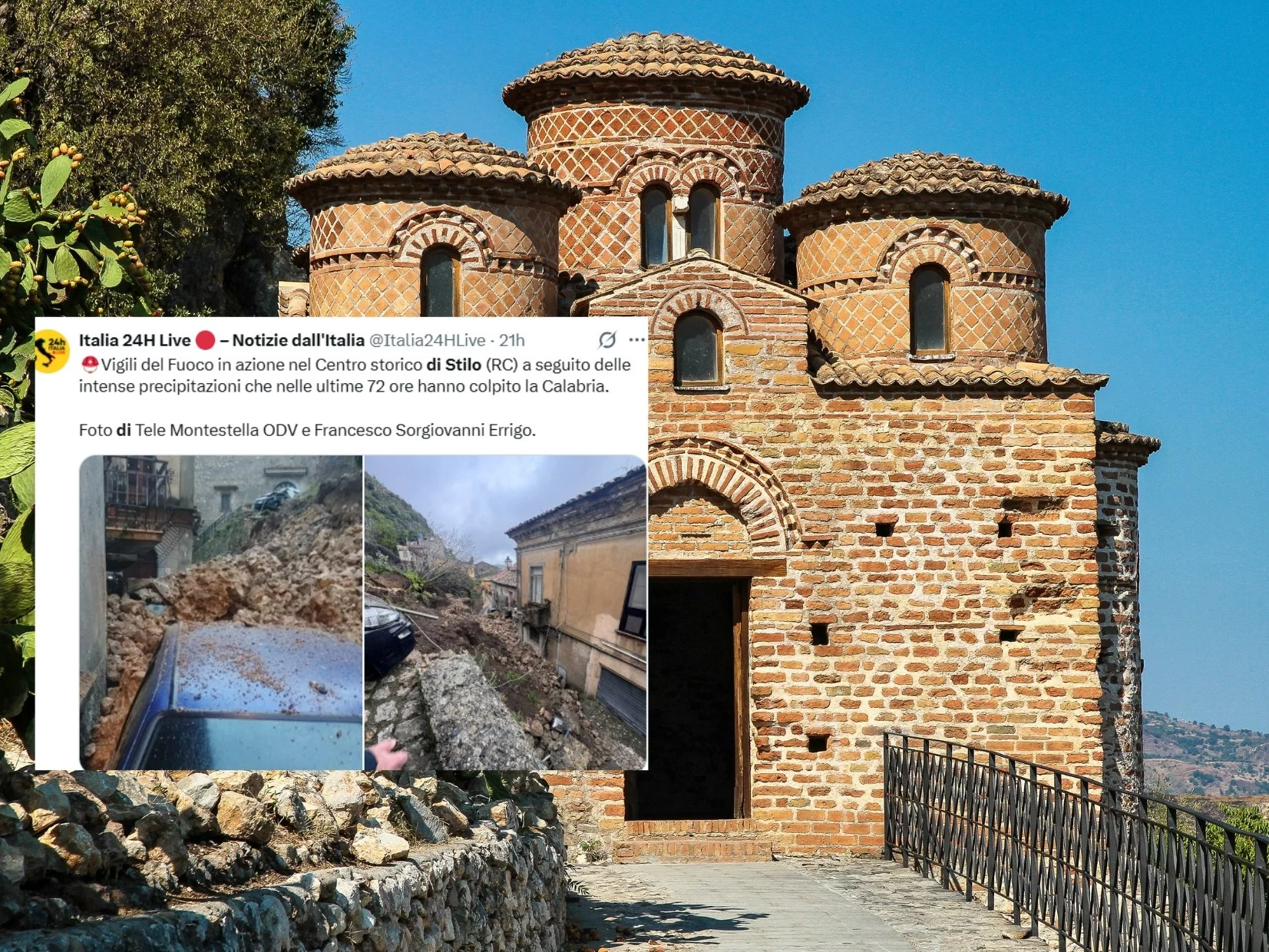Kościół wpisany na listę UNESCO uszkodzony. Winne osuwisko i deszcze