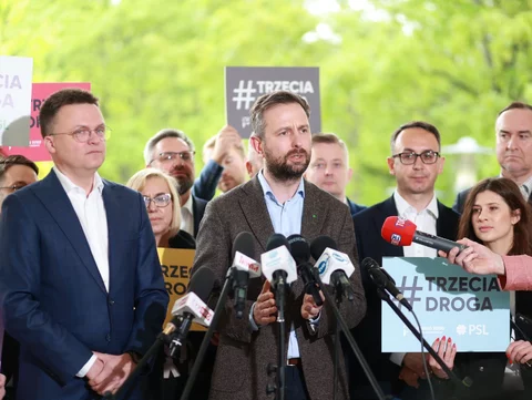 Szymon Hołownia i Władysław Kosiniak-Kamysz