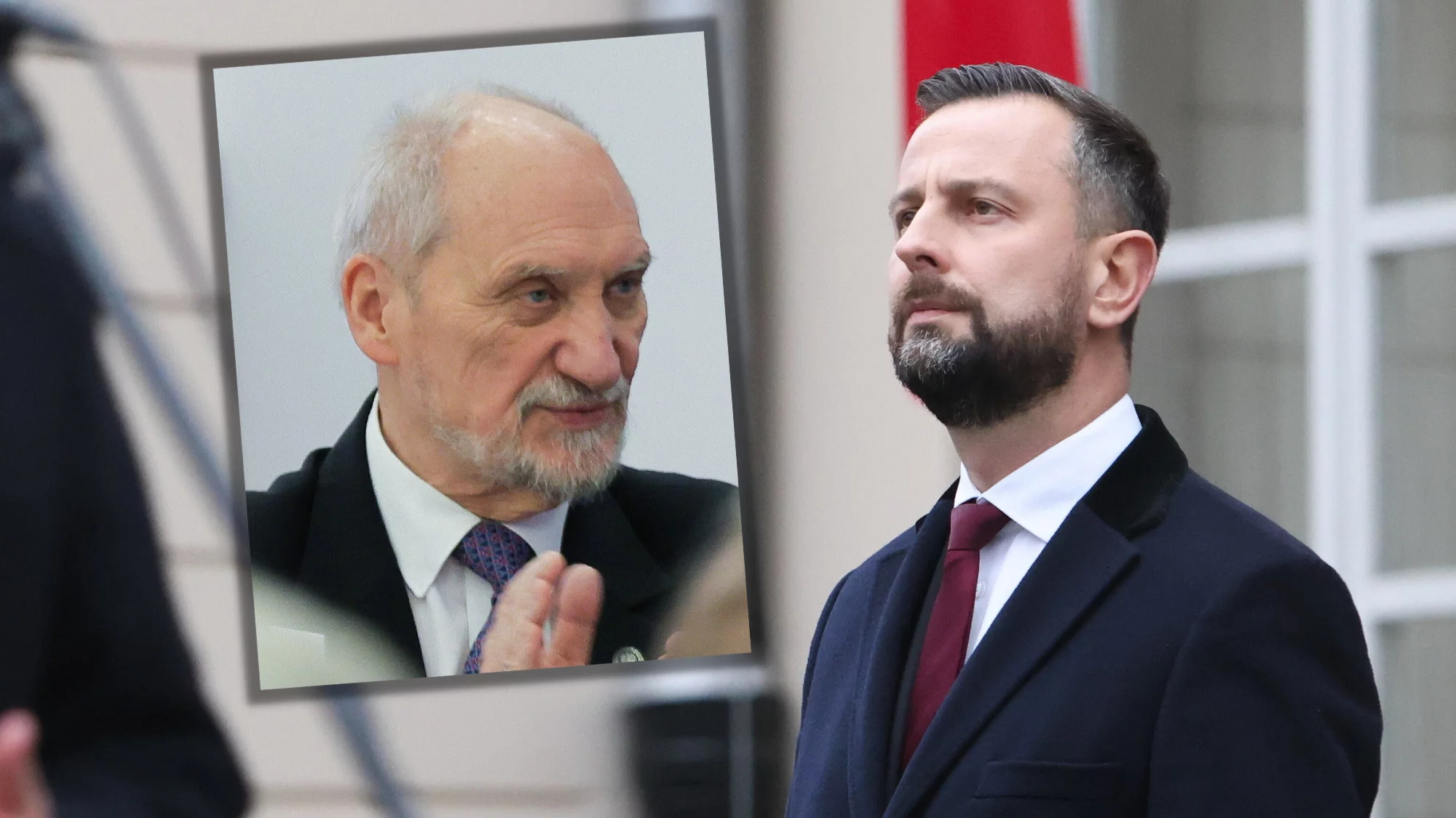 Antoni Macierewicz i Władysław Kosiniak-Kamysz /