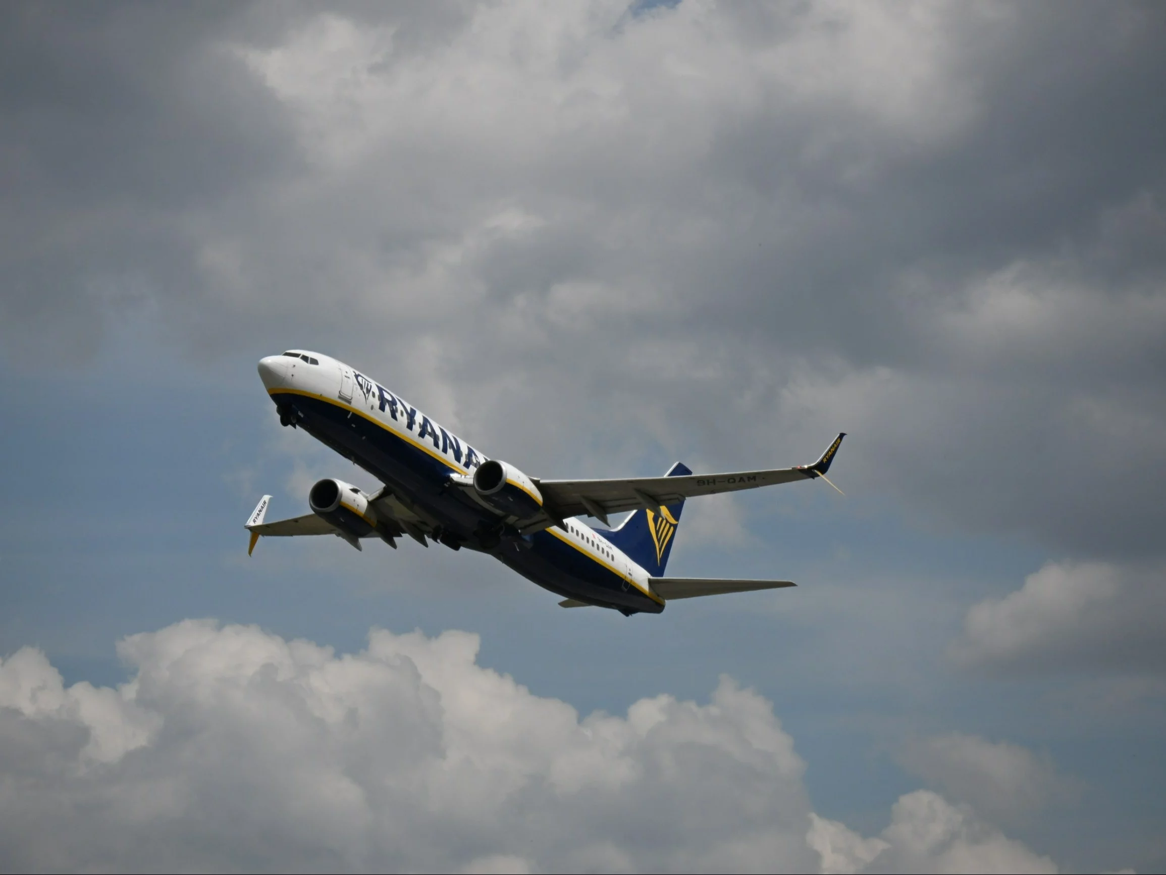 Samolot Ryanair, zdjęcie ilustracyjne
