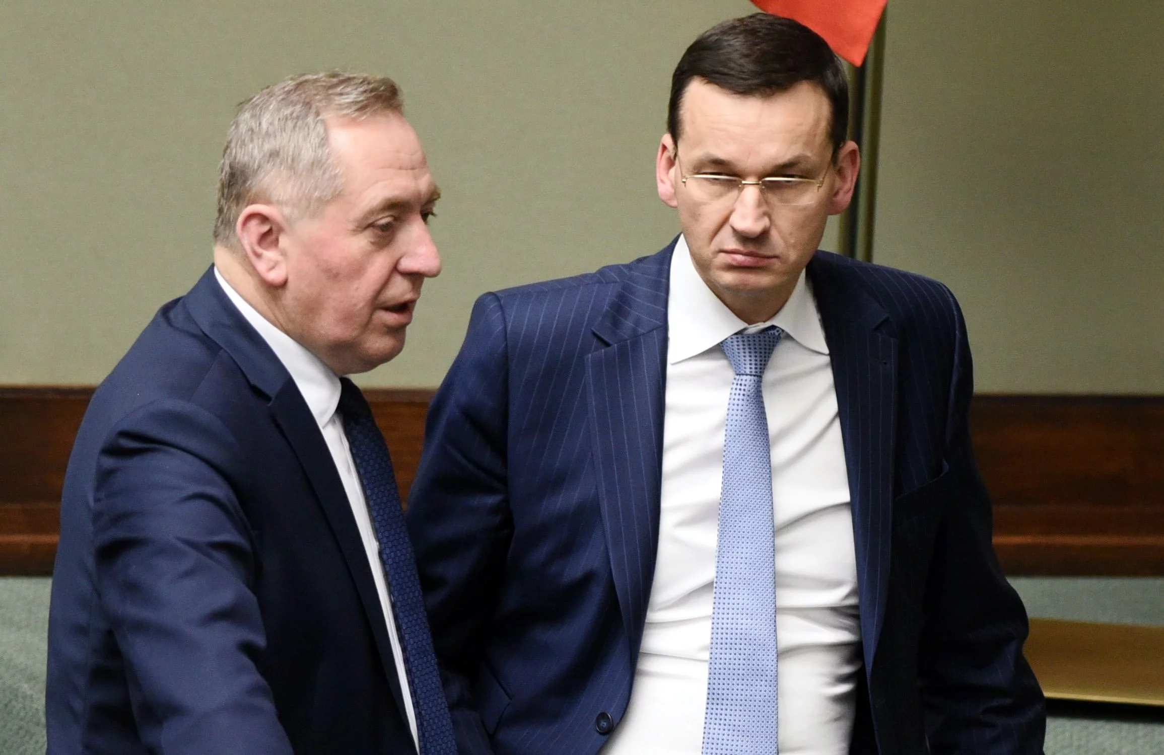 Henryk Kowalczyk i Mateusz Morawiecki