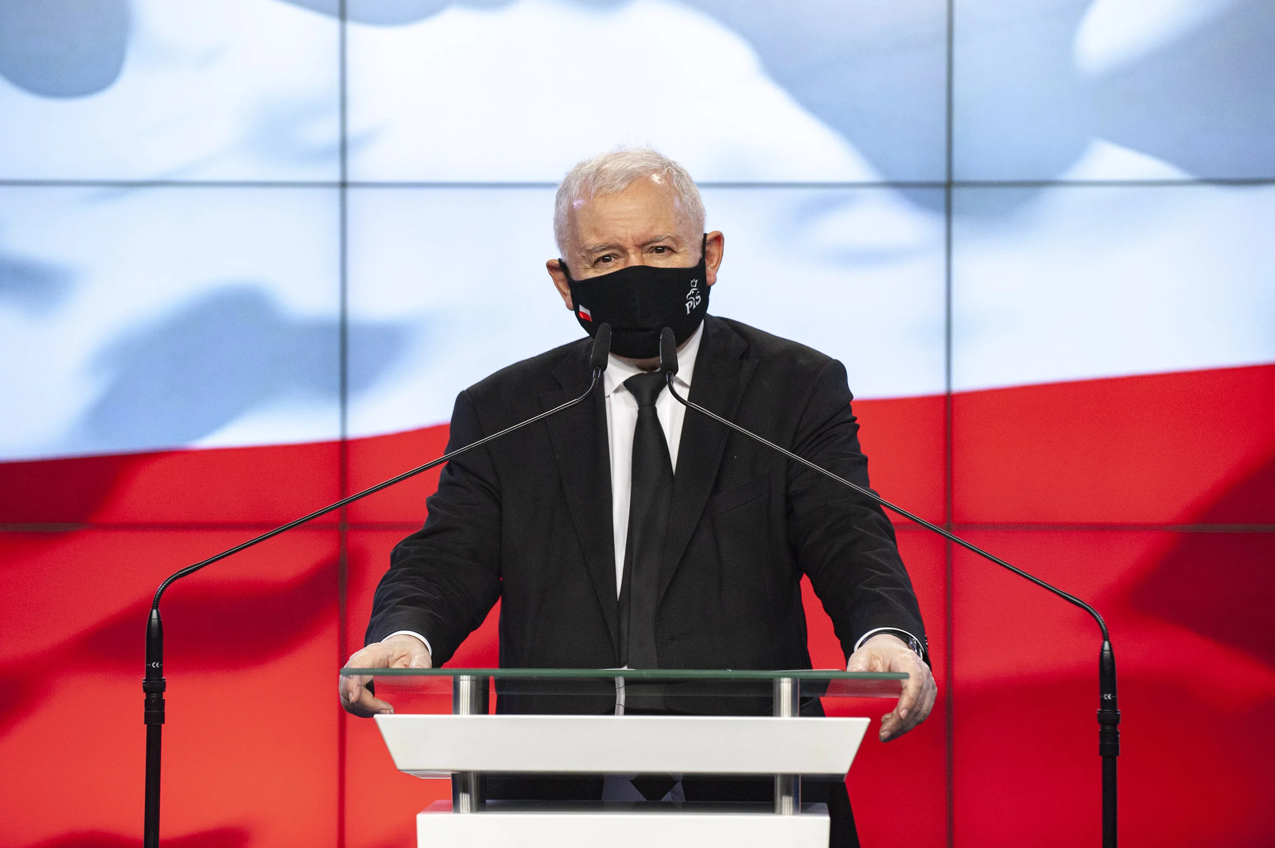 Prezes PiS Jarosław Kaczyński