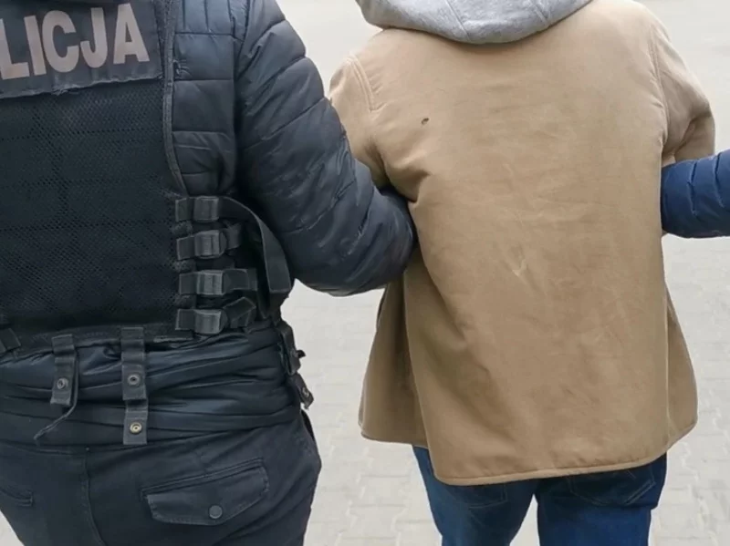 Zatrzymany złodziej