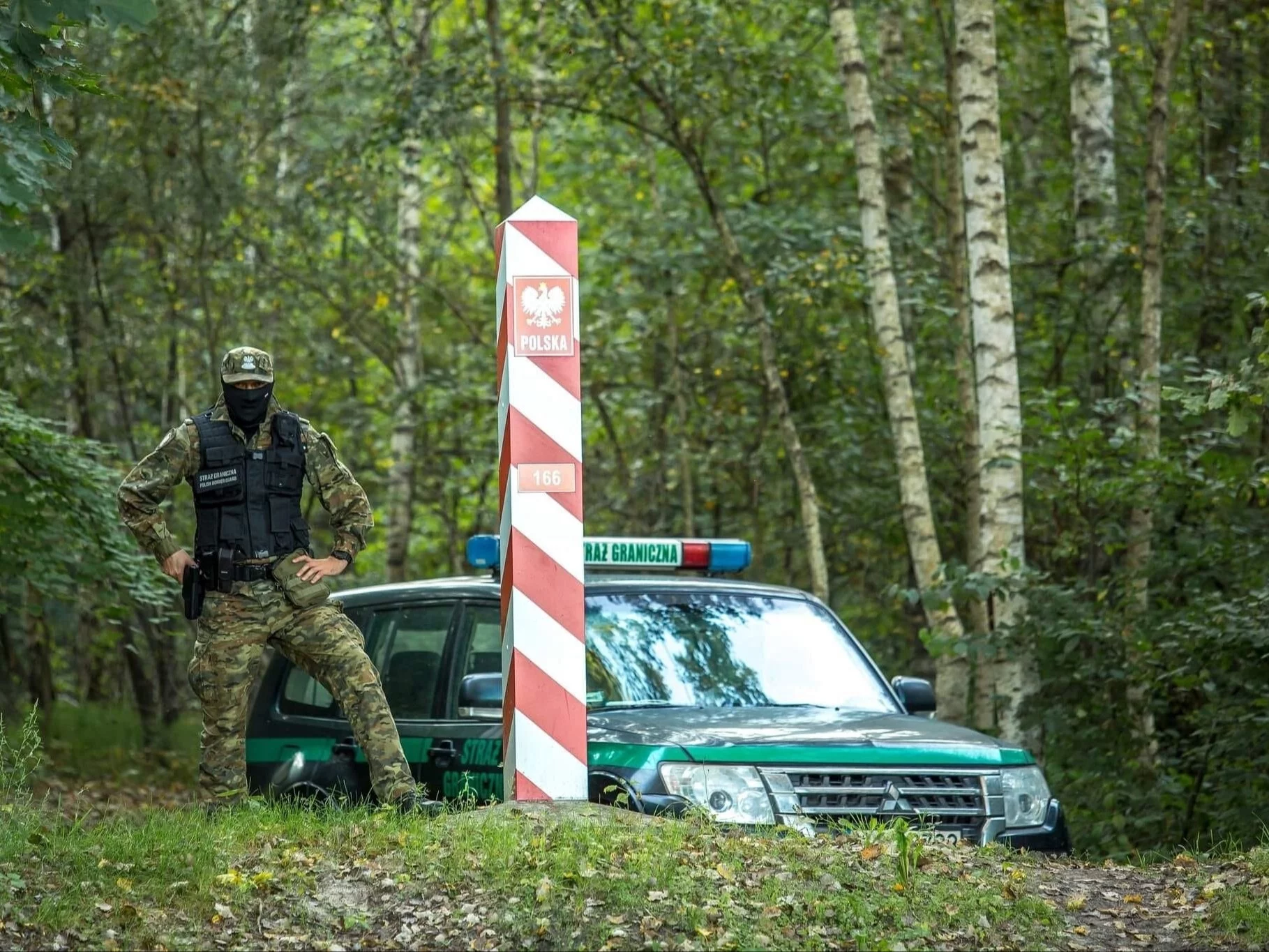 Patrol Straży Granicznej, zdjęcie ilustracyjne