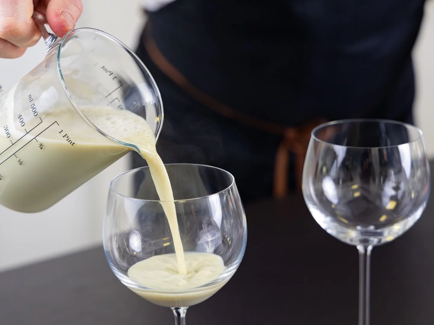 Panna cotta pistacjowa