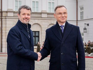 Król Danii Fryderyk X już w Polsce. To jego pierwsza zagraniczna wizyta