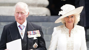 król Karol III, królowa małżonka Camilla