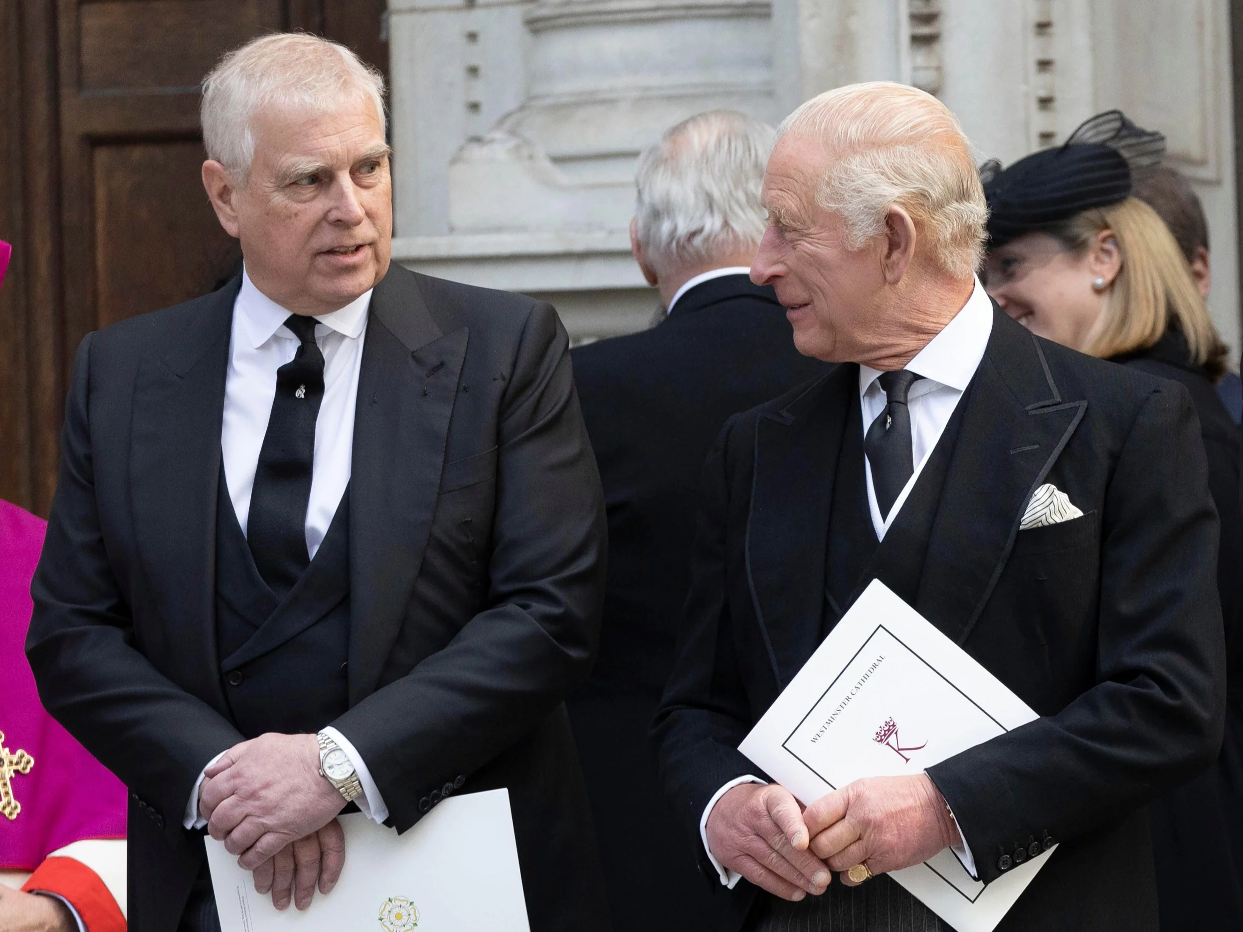 Andrzej Mountbatten Windsor i król Karol