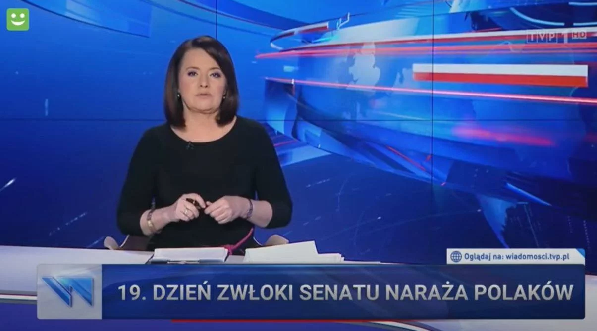 Screen z „Wiadomości” TVP