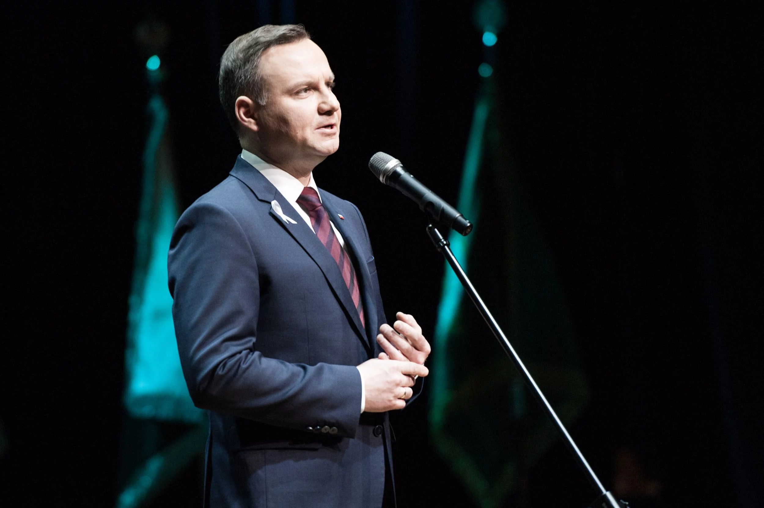 Andrzej Duda podczas XII Krajowego Zjazdu Adwokatury