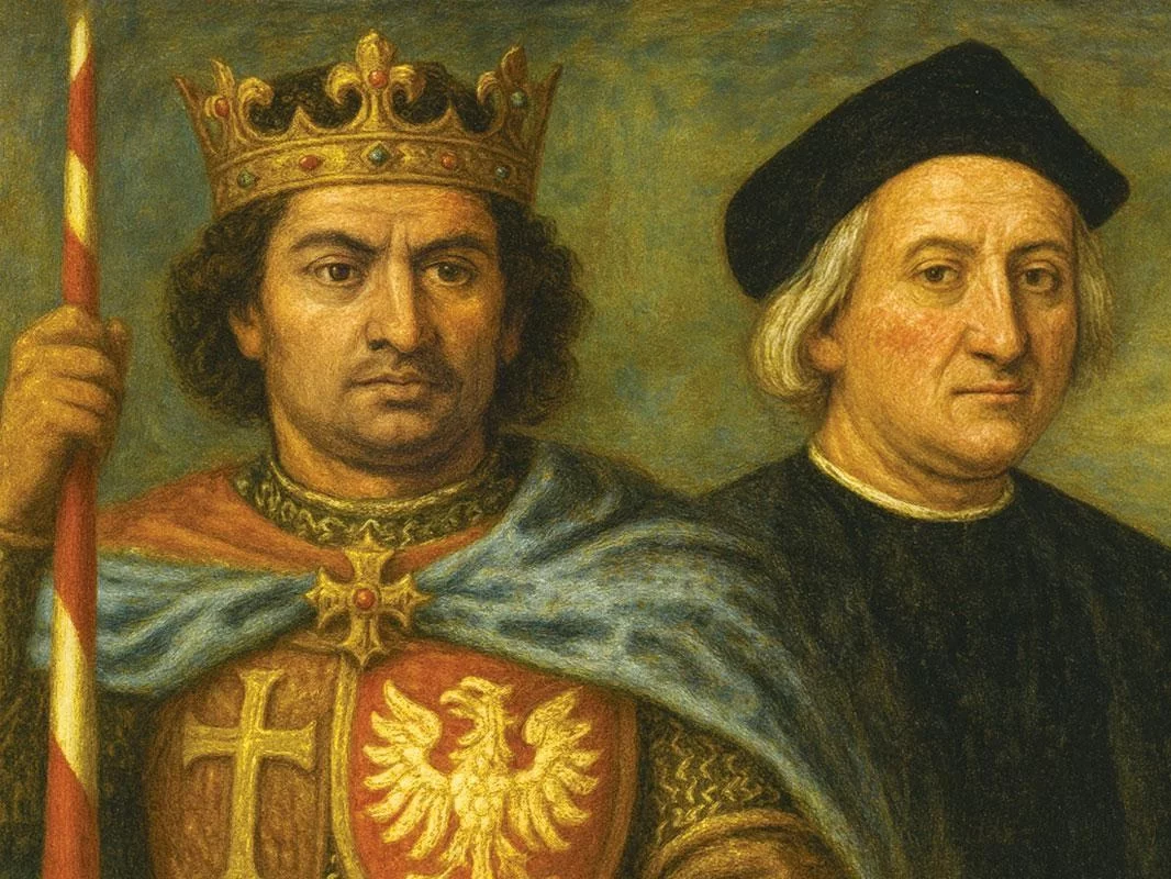 Władysław III Warneńczyk i Krzysztof Kolumb