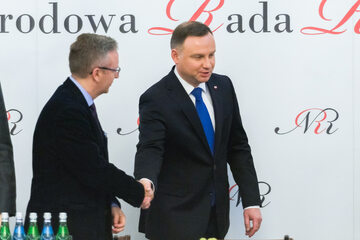 Krzysztof Szczerski i Andrzej Duda