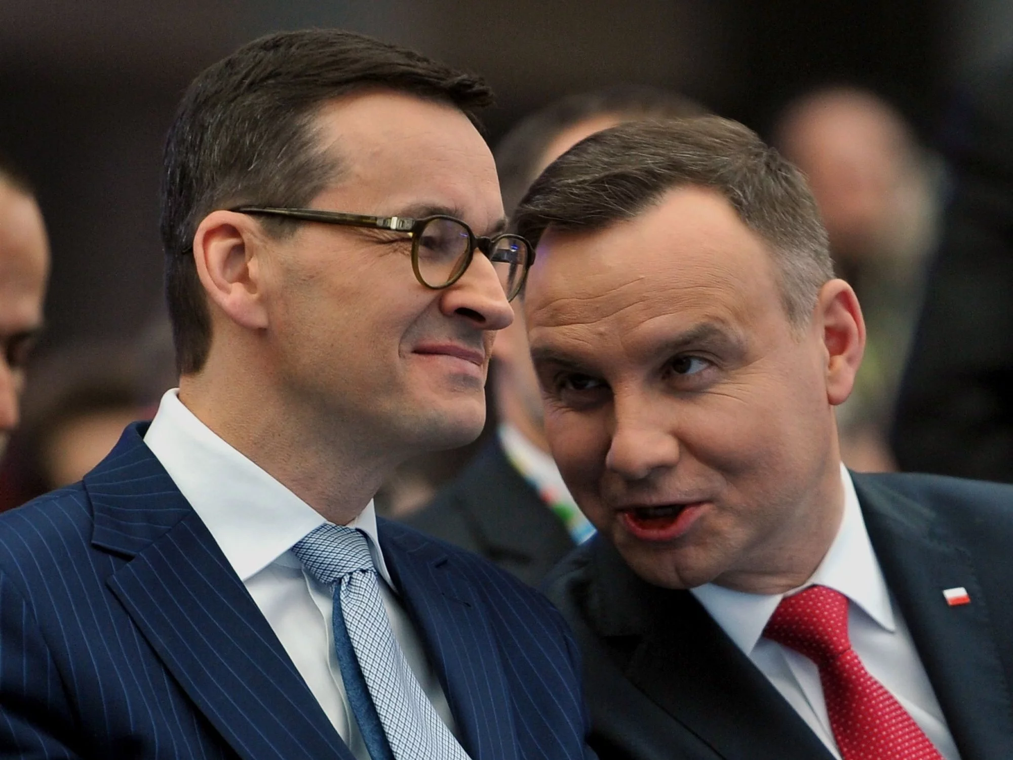 Mateusz Morawiecki i Andrzej Duda