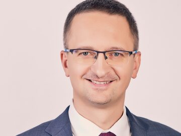 Krzysztofem Kępiński, dyrektorem relacji zewnętrznych GSK Poland