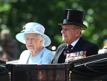 Książę Filip i królowa Elżbieta