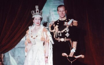 Książę Filip na portrecie koronacyjnym Elżbiety II