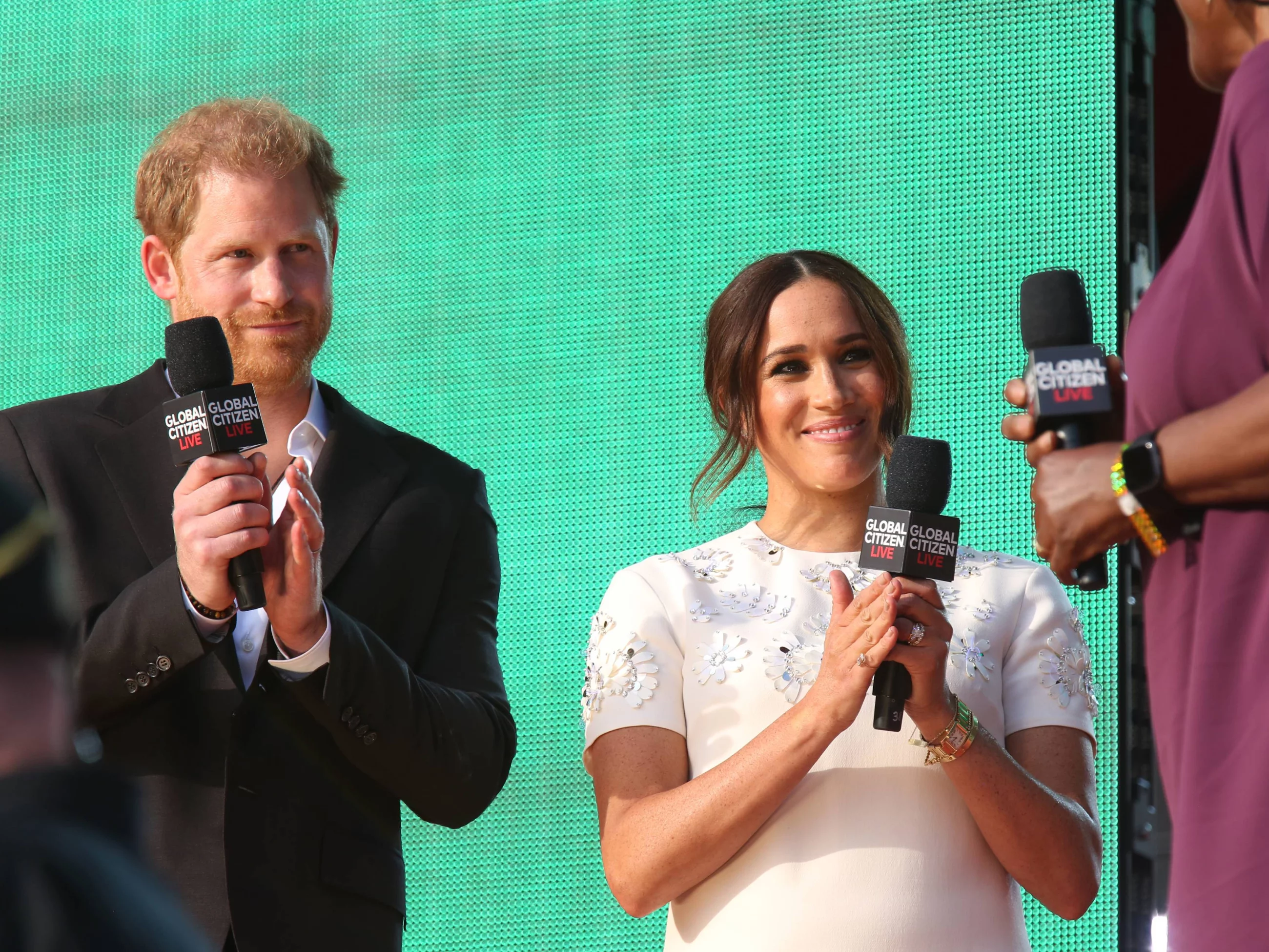 Książę Harry i księżna Meghan na festiwalu Global Citizen, wrzesień 2021