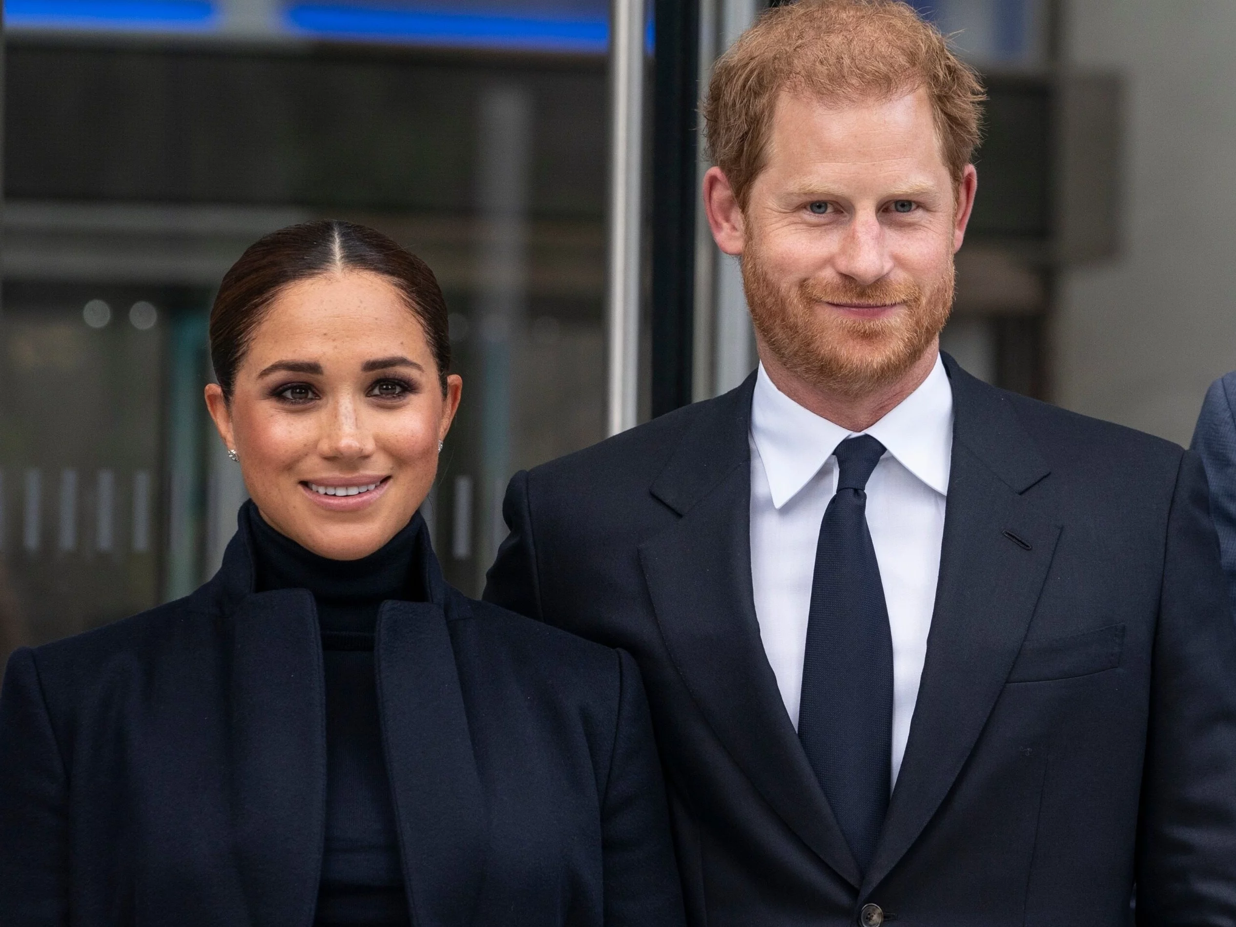 Książę Harry z żoną Meghan Markle