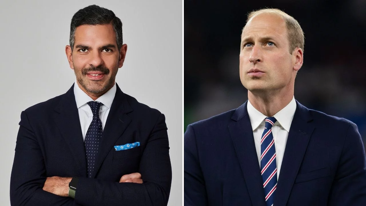 Sunjay J. Kapur i książę Willliam