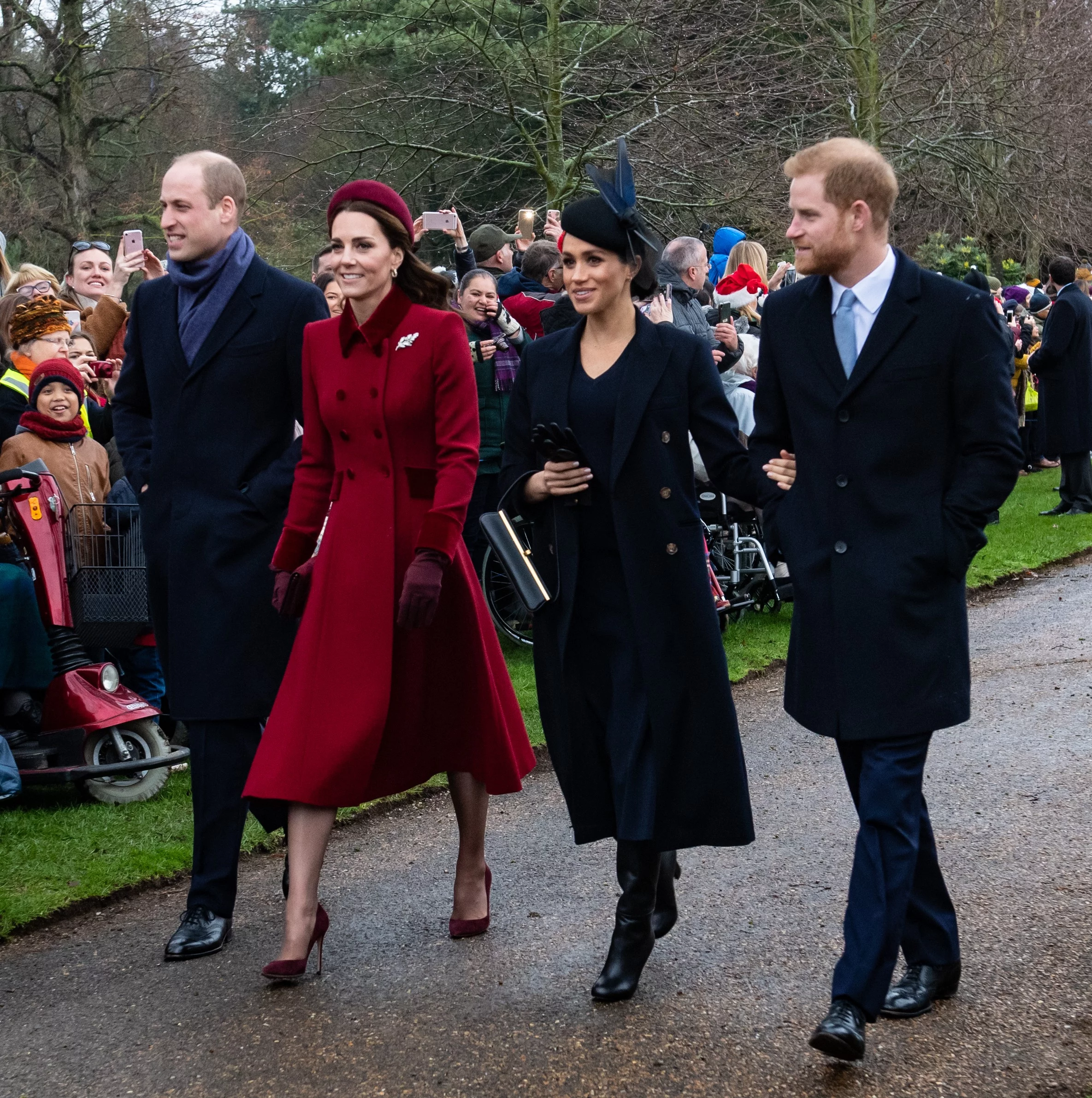 William, Kate, Meghan i Harry