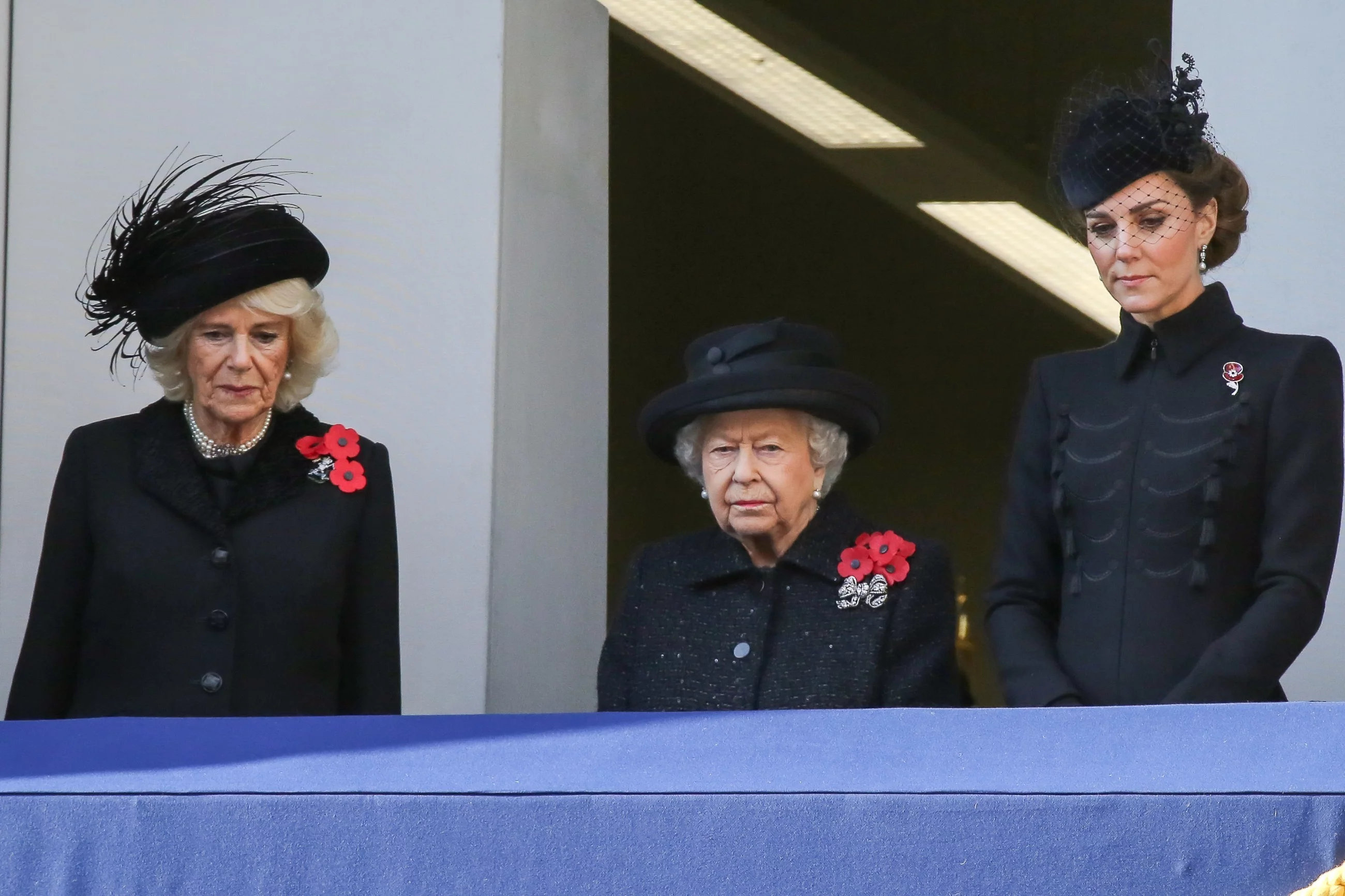 Księżna Kamila, królowa Elżbieta, księżna Kate