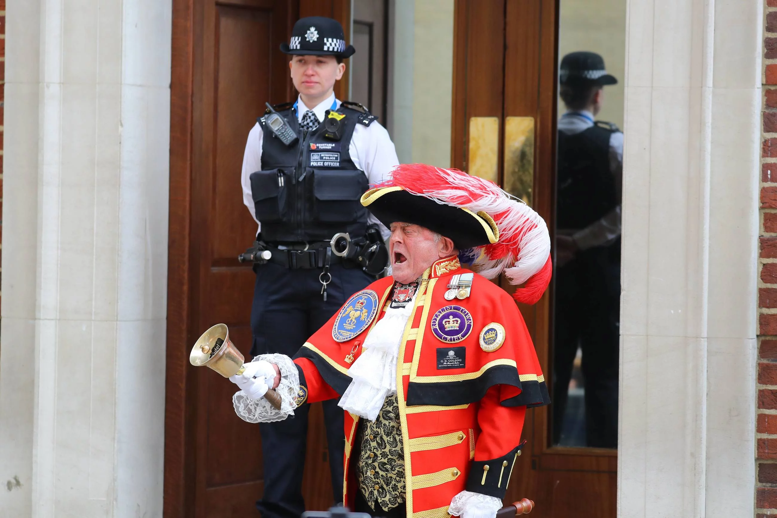 Ogłoszenie narodzin royal baby