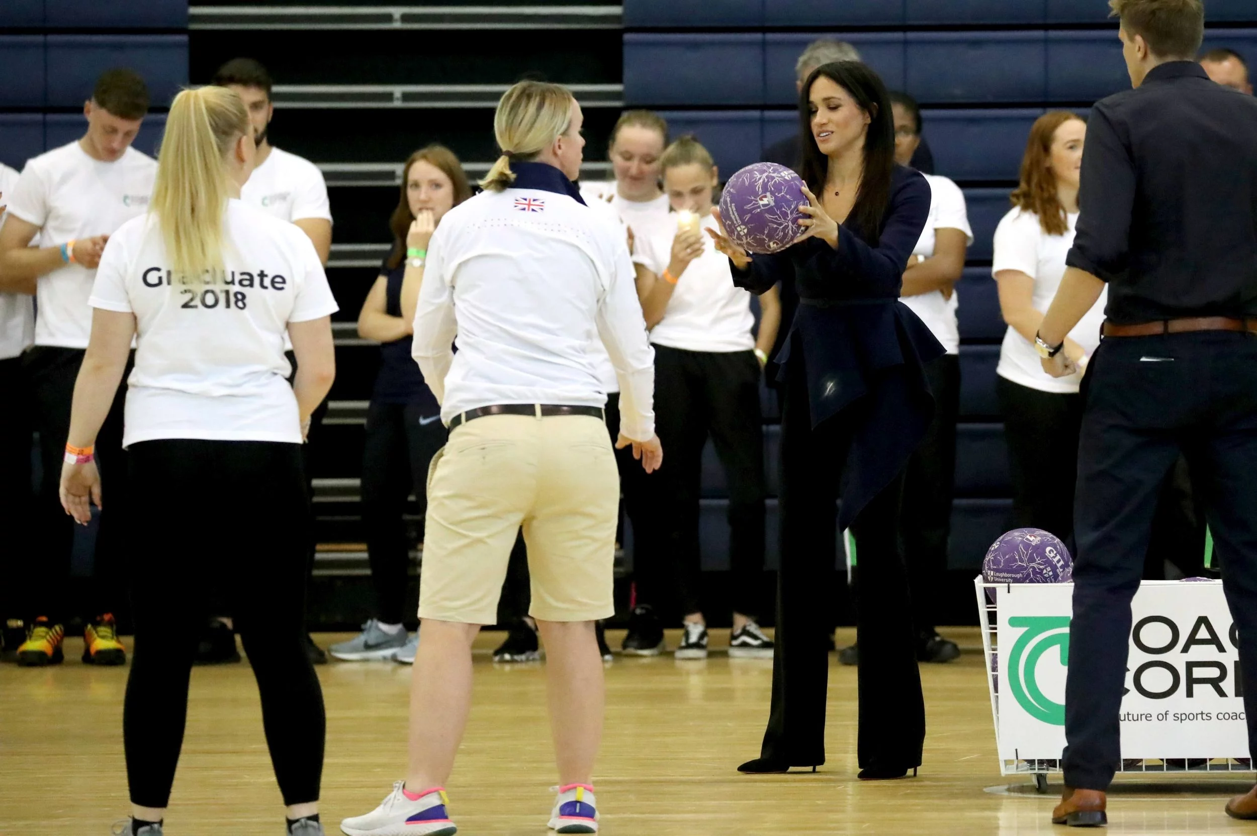 Księżna Meghan na Loughborough University