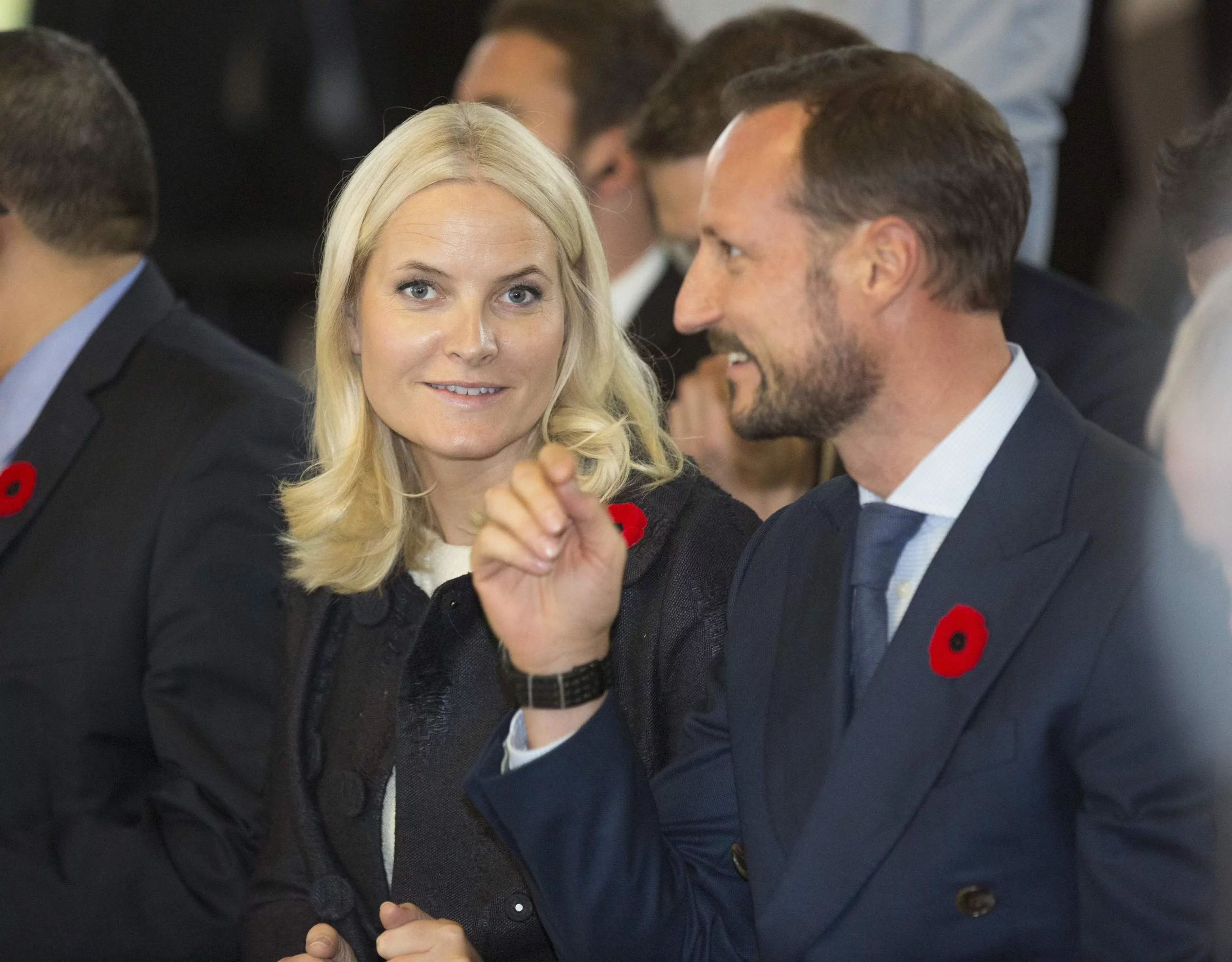 Mette-Marit i książe Haakon