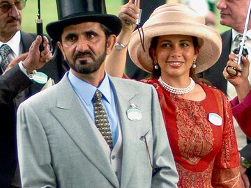 Księżniczka Haya i szejk Mohammed bin Rashid al-Maktoum, zdj. z 2008 roku