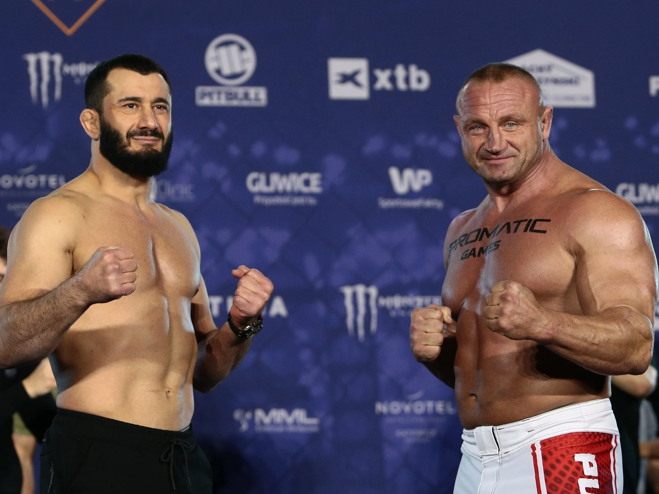 Mamed Khalidov i Mariusz Pudzianowski