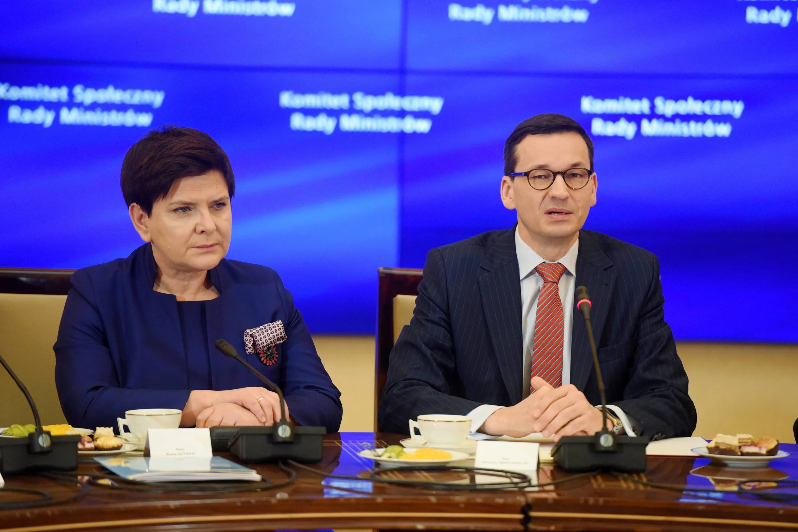 Beata Szydło, Mateusz Morawiecki