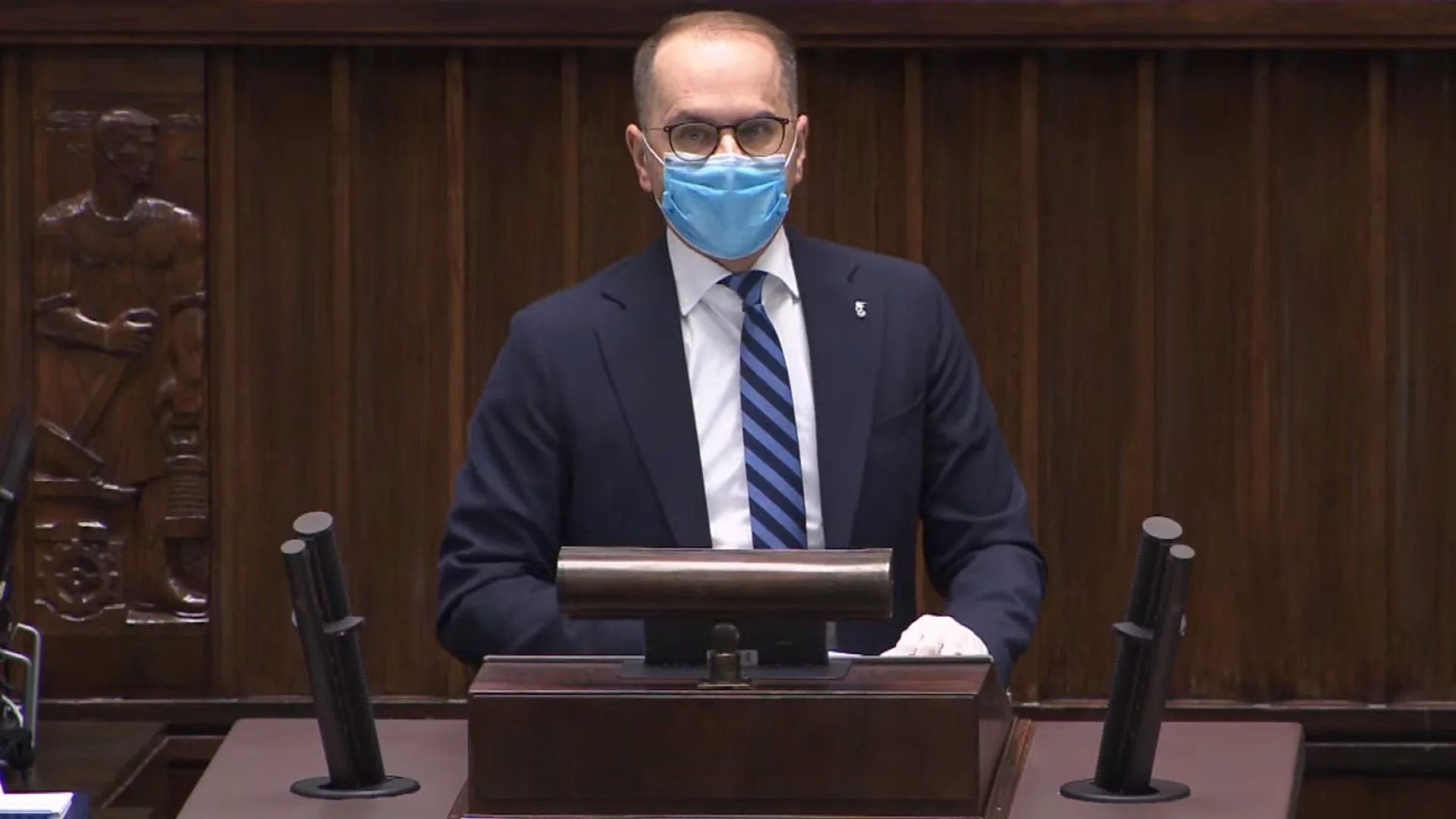 Poseł Michał Szczerba z KO