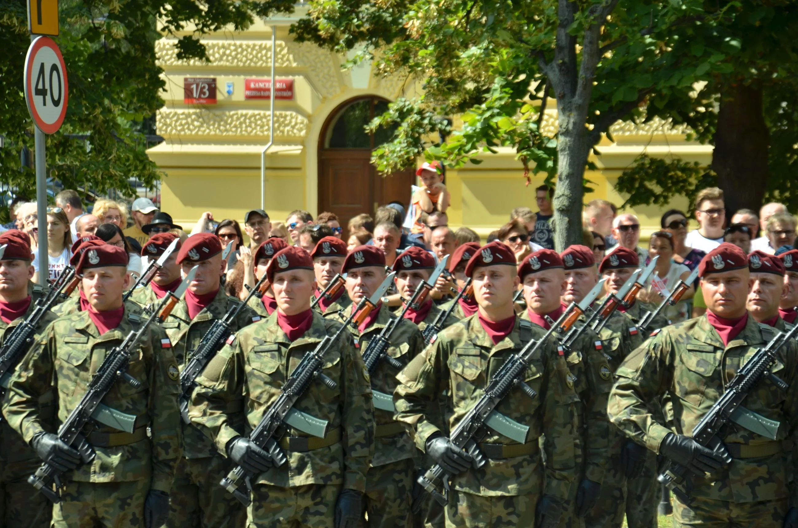 Defilada z okazji Święta Wojska Polskiego