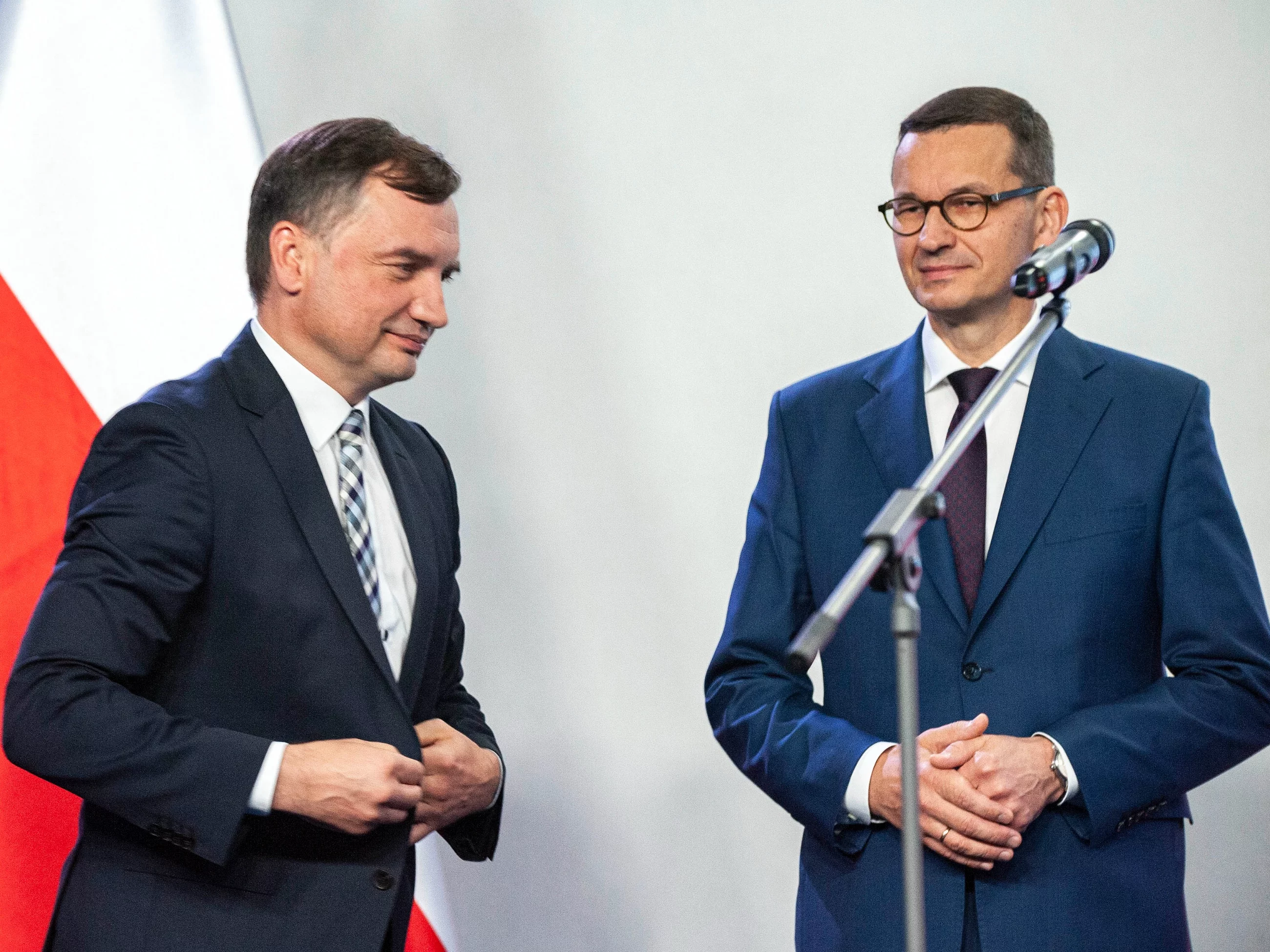 Zbigniew Ziobro i Mateusz Morawiecki