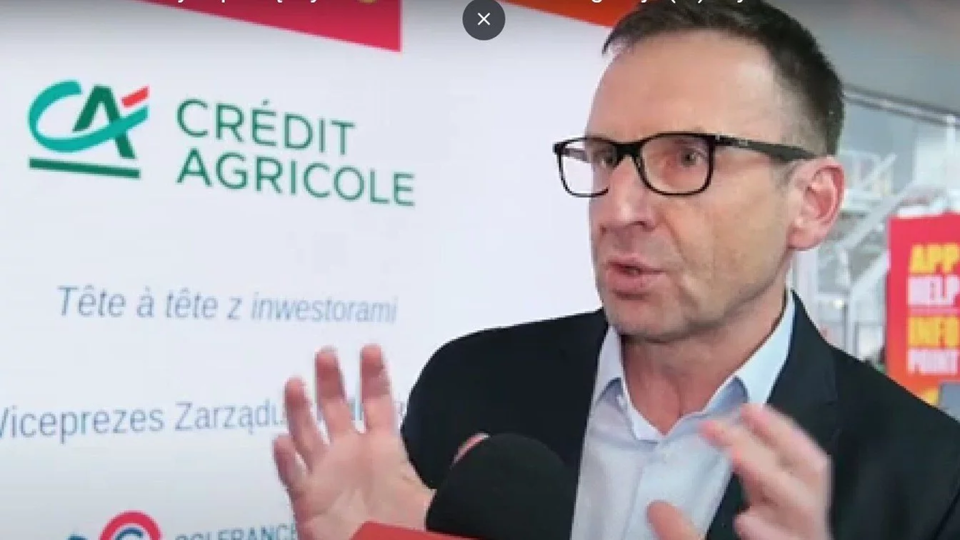 Damian Ragan, wiceprezes Credit Agricole Bank Polska