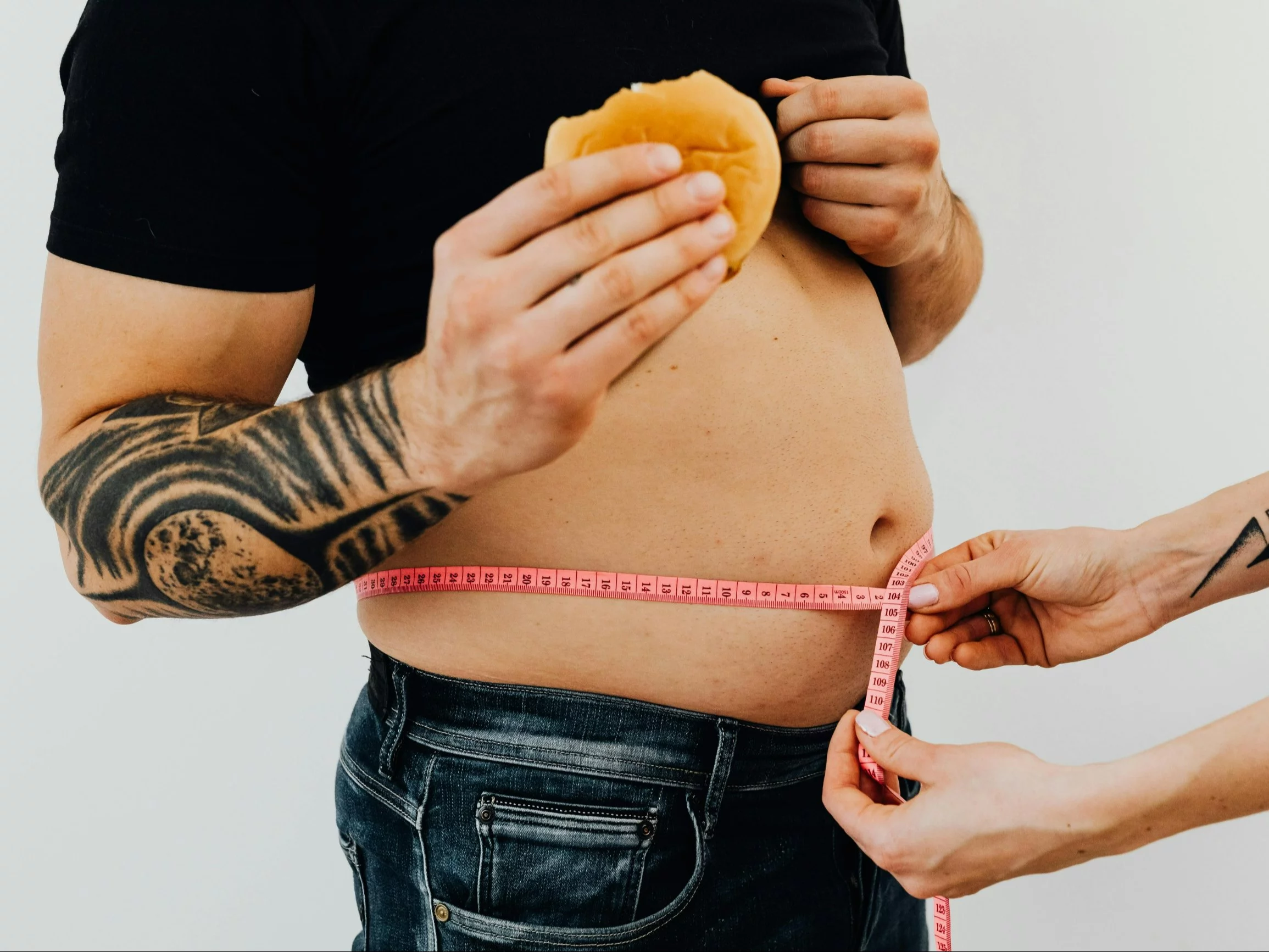 Mierzenie  obwodu talii