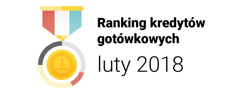 Ranking, kredytów gotówkowych luty 2018