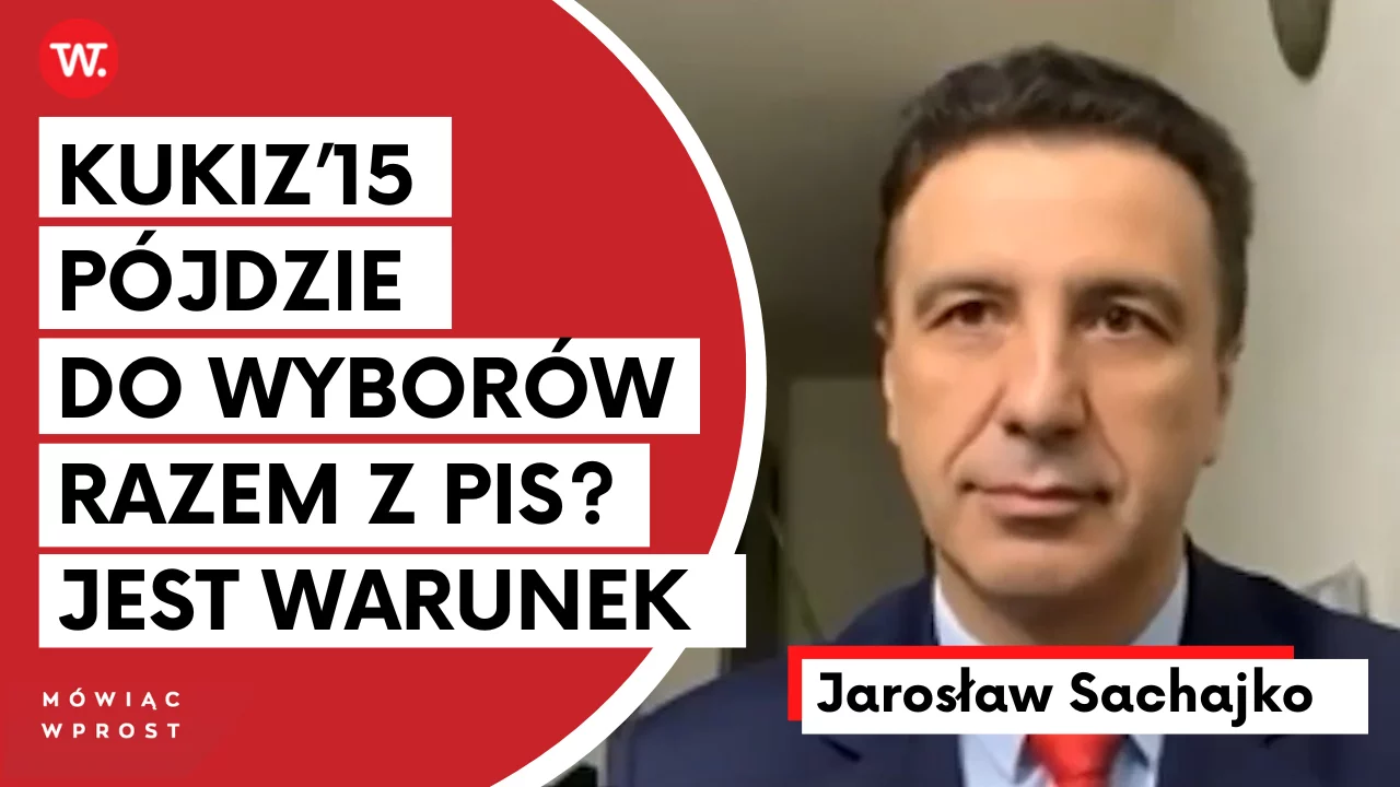 Jarosław Sachajko w programie „Mówiąc Wprost”