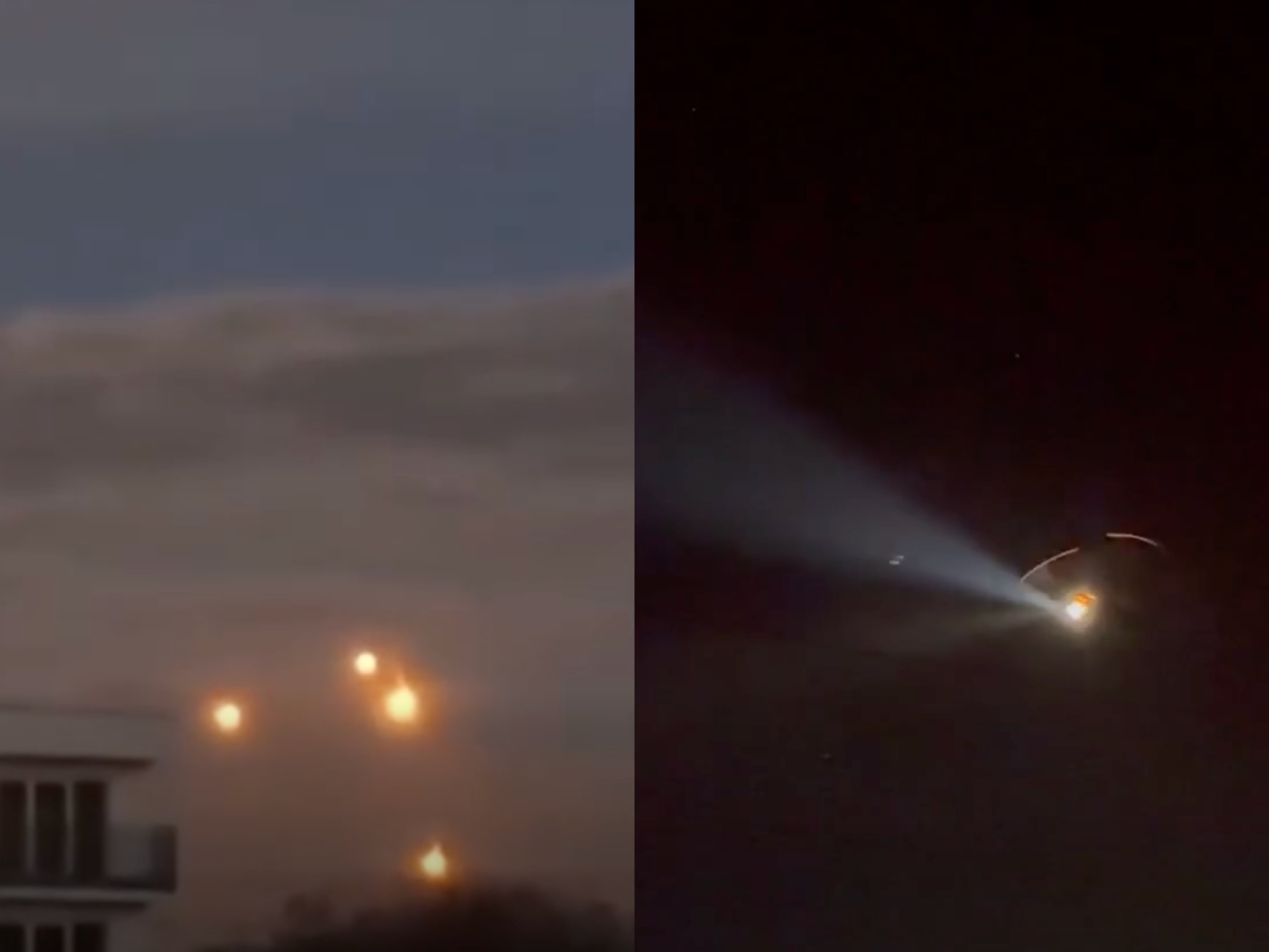 „Kula ognia” pod Kielcami. W akcji wojskowy śmigłowiec