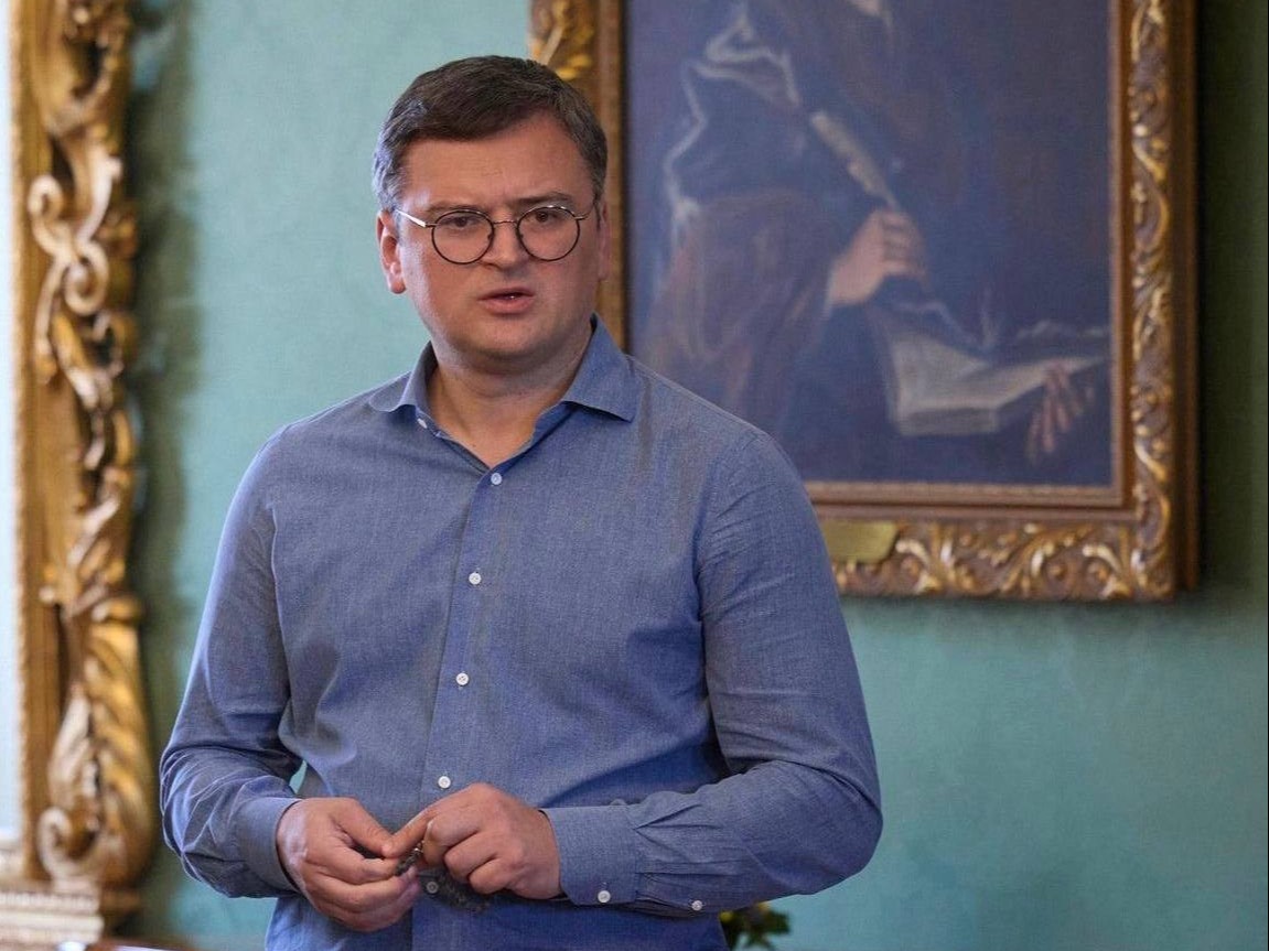 Minister Spraw Zagranicznych Ukrainy Dmytro Kuleba