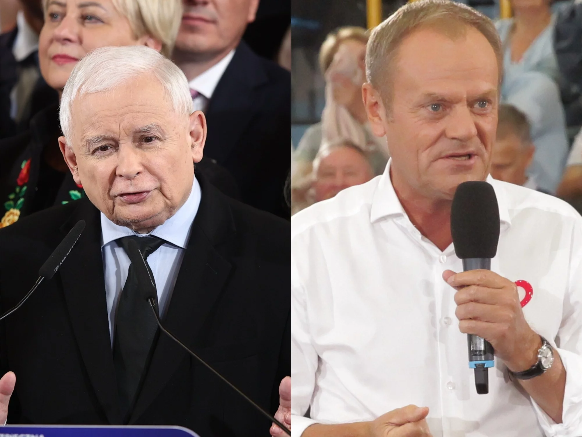 Jarosław Kaczyński i Donald Tusk