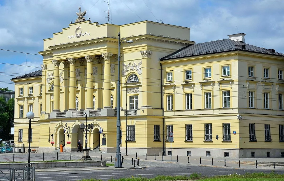 Pałac Mostowskich w Warszawie, siedziba Komendy Stołecznej Policji