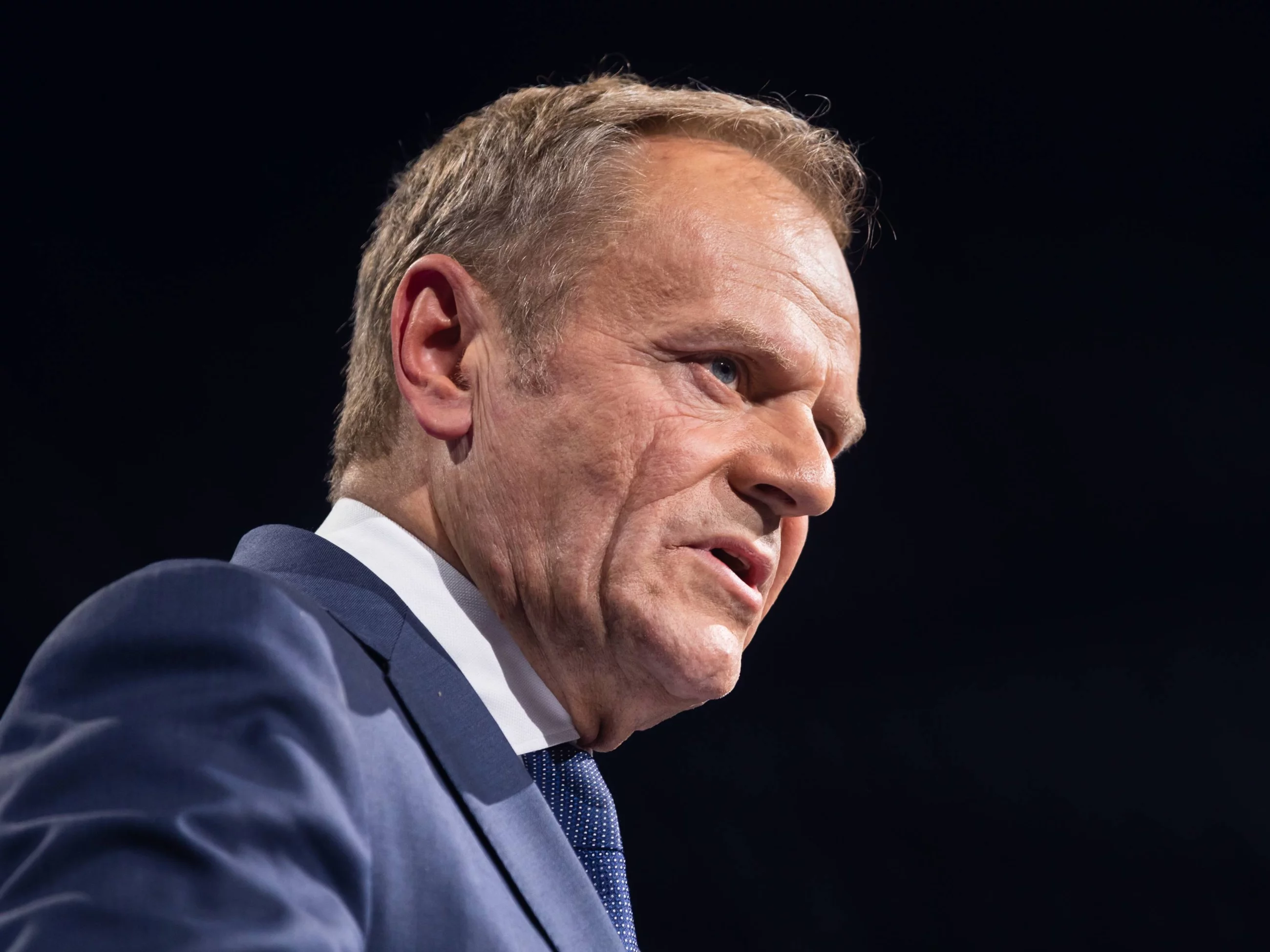 Donald Tusk, pełniący obowiązki szefa PO