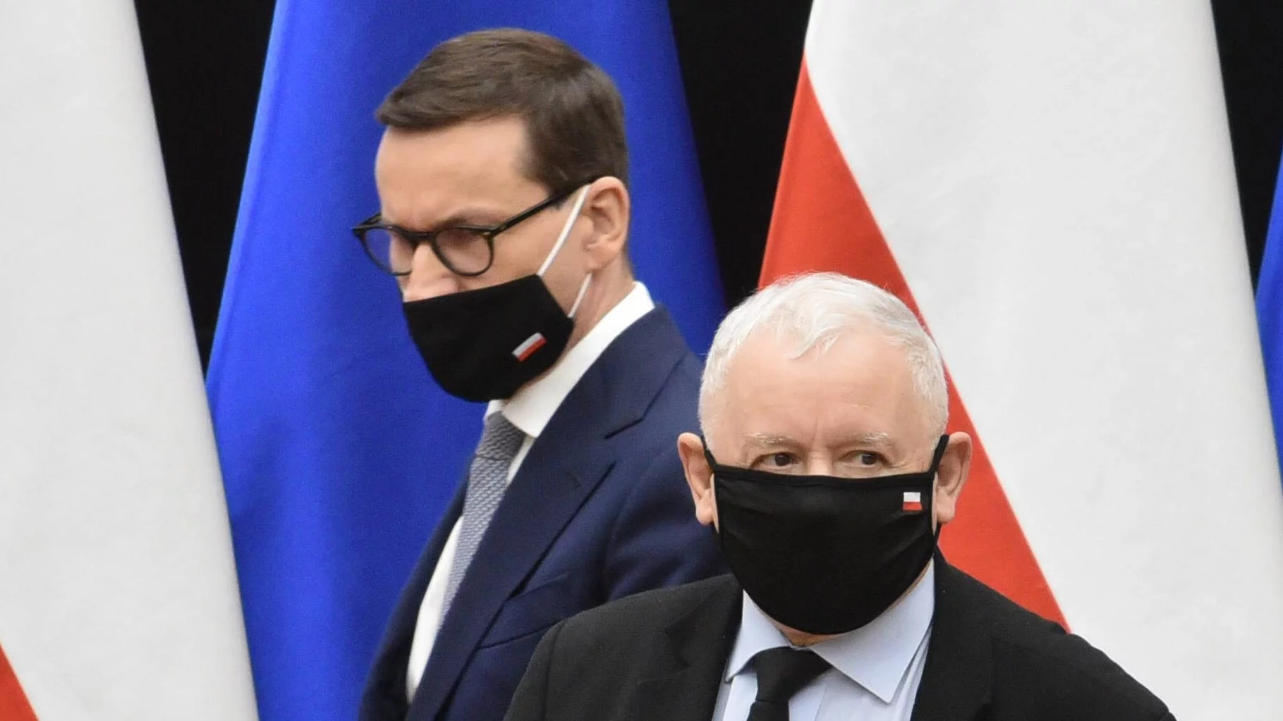 Mateusz Morawiecki i Jarosław Kaczyński