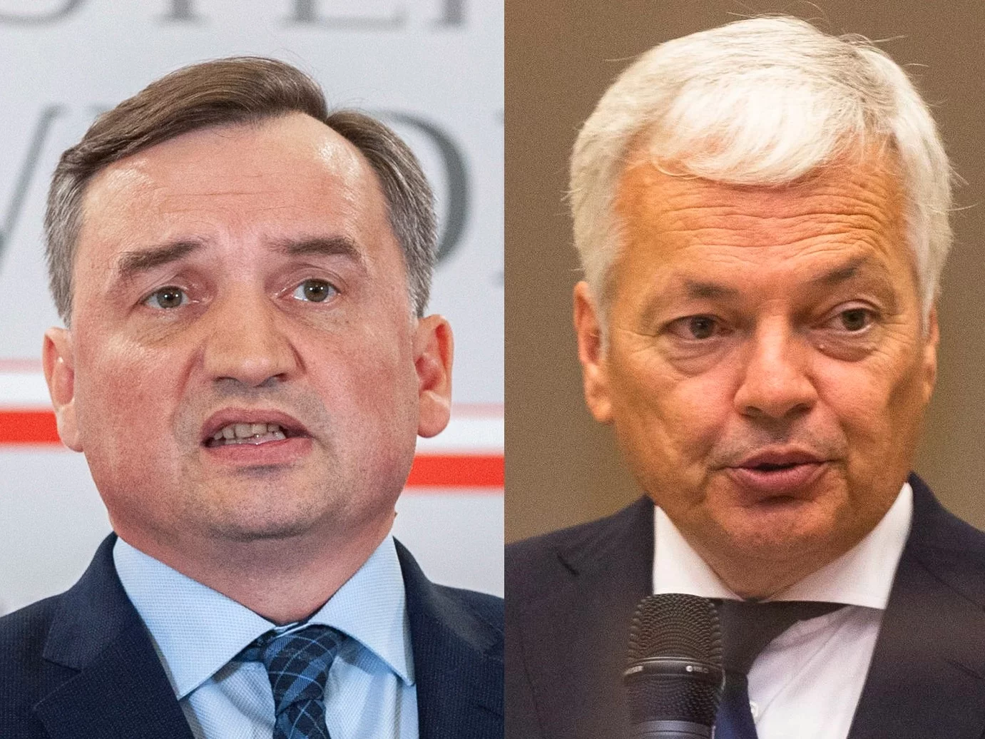 Zbigniew Ziobro i Didier Reynders