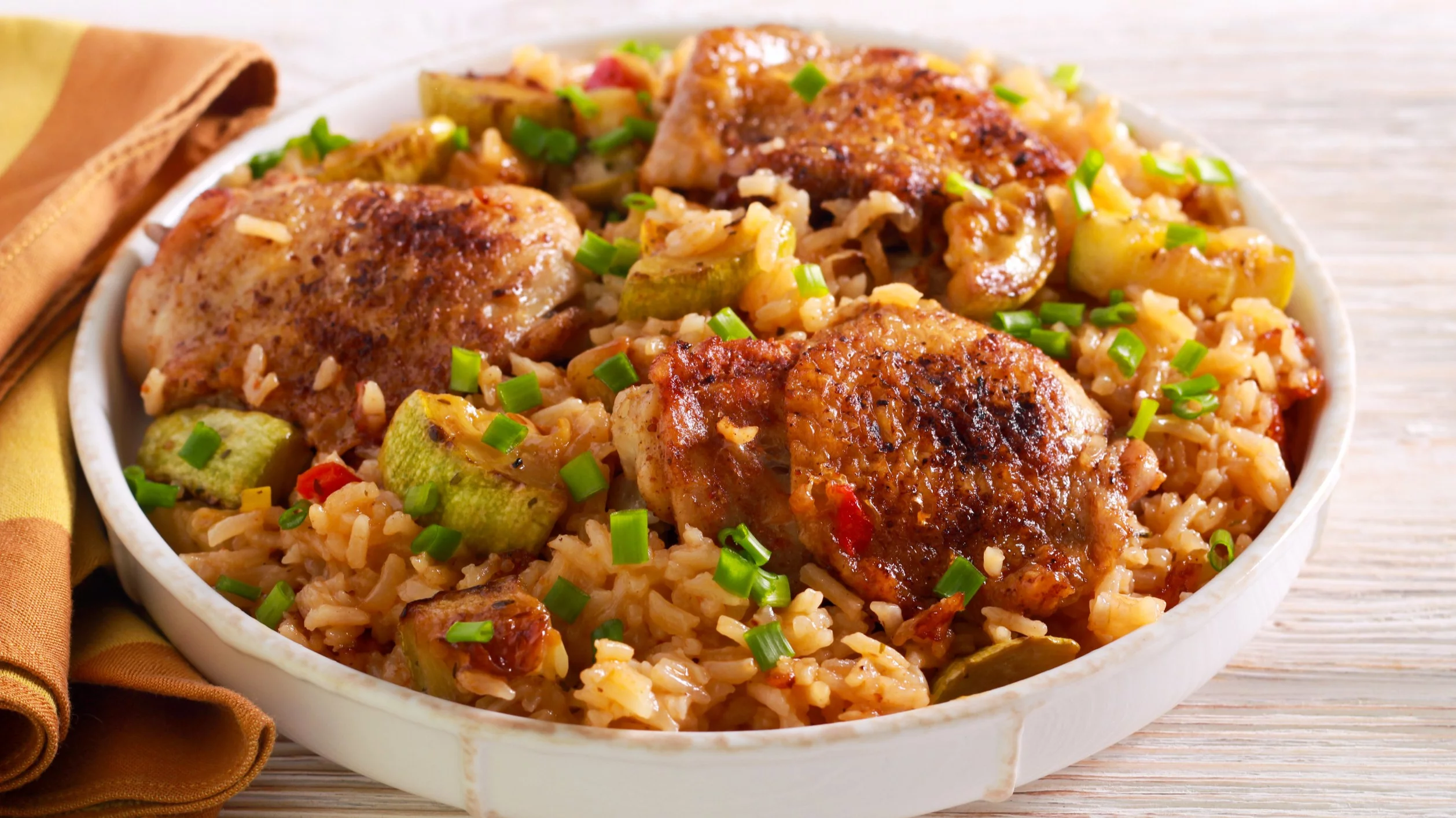 Kurczak z ryżem