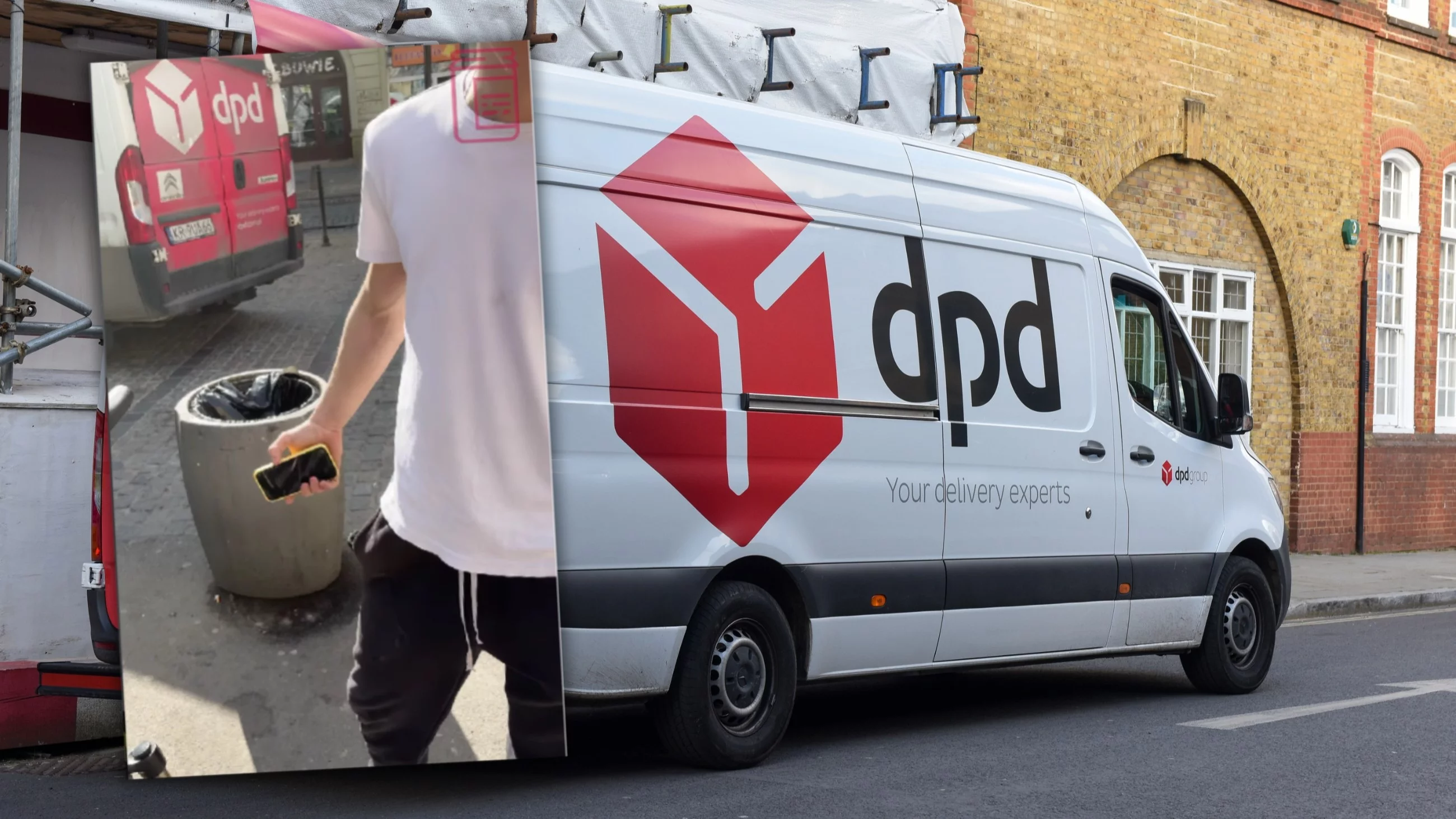 Incydent z udziałem kuriera DPD