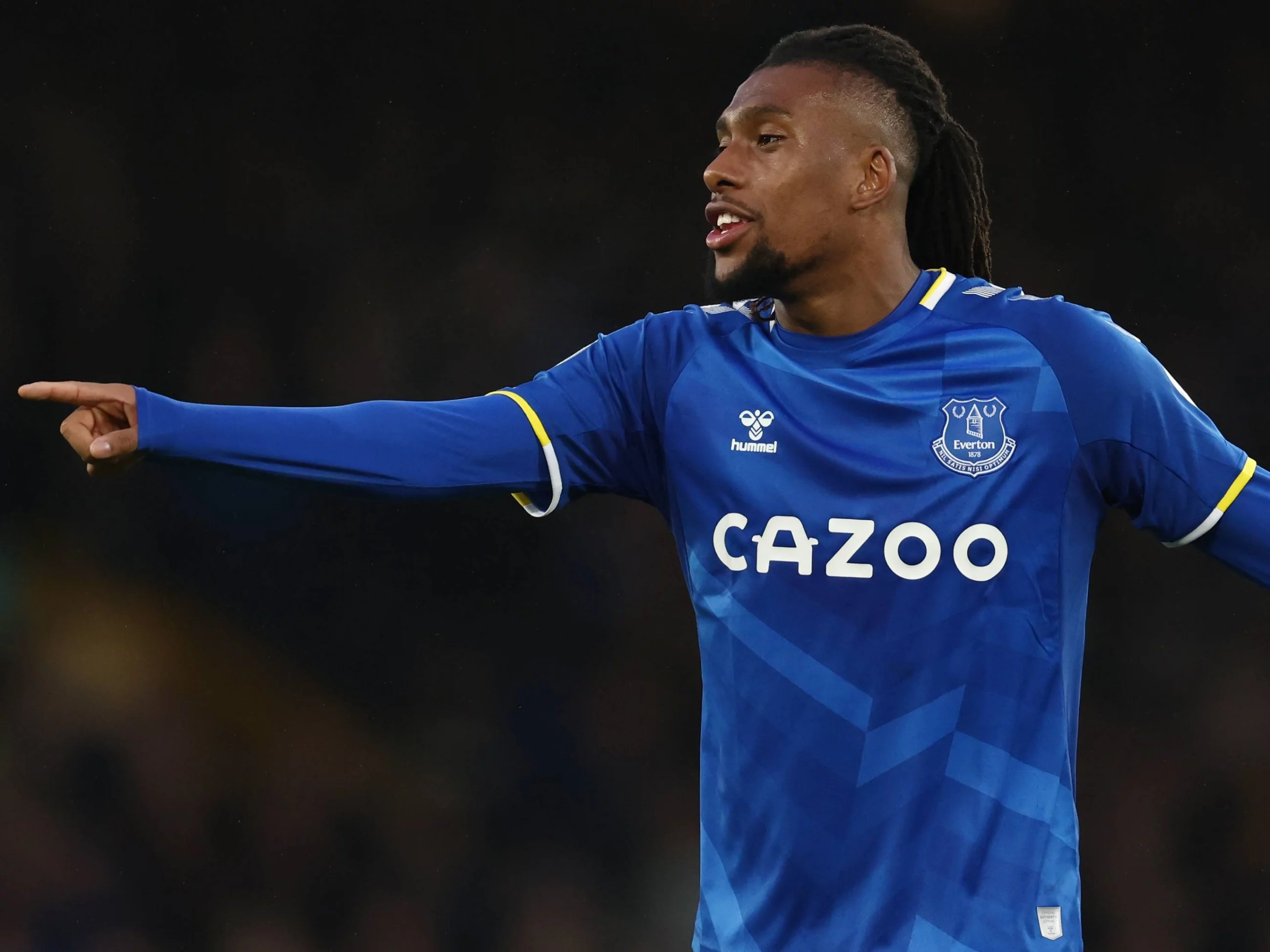 Alex Iwobi, piłkarz Evertonu