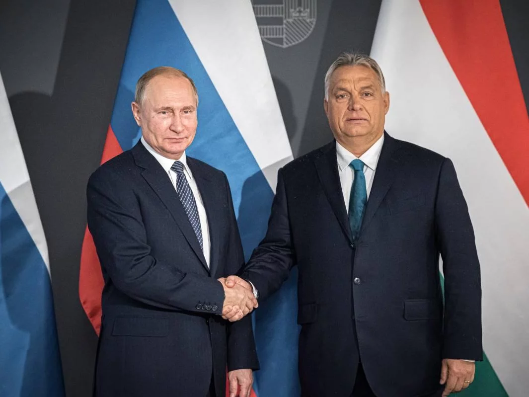 Władimir Putin i Viktor Orban